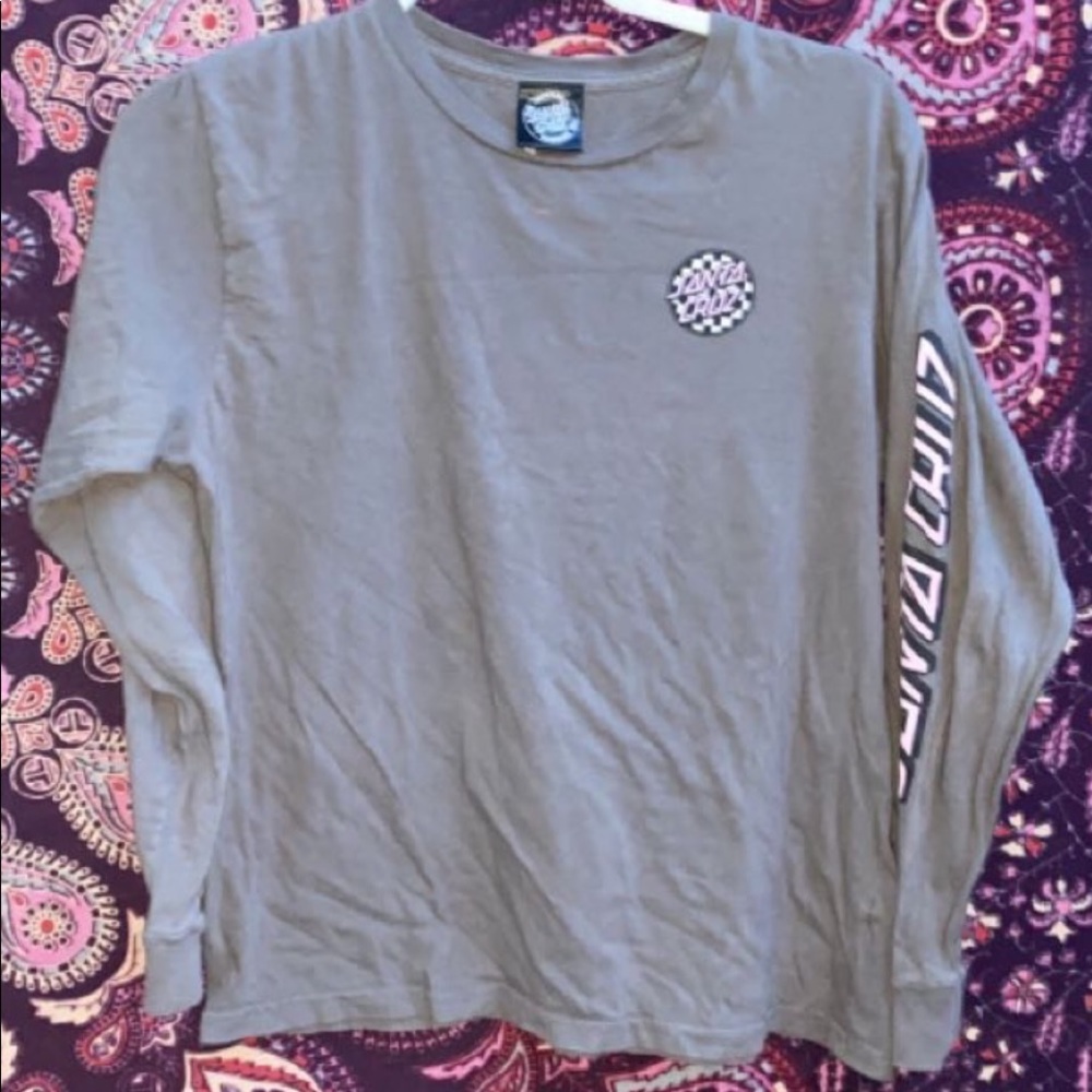 Grey Santa Cruz t-shirt